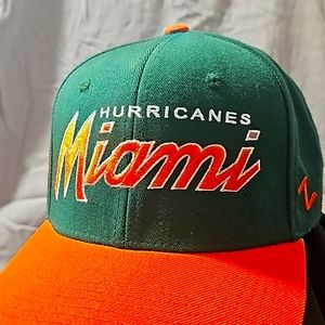 Miami Hurricane Cap